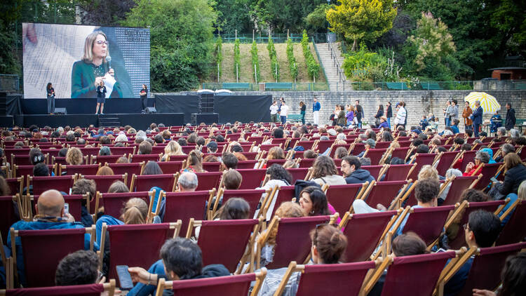 Cinéma en plein air à Paris