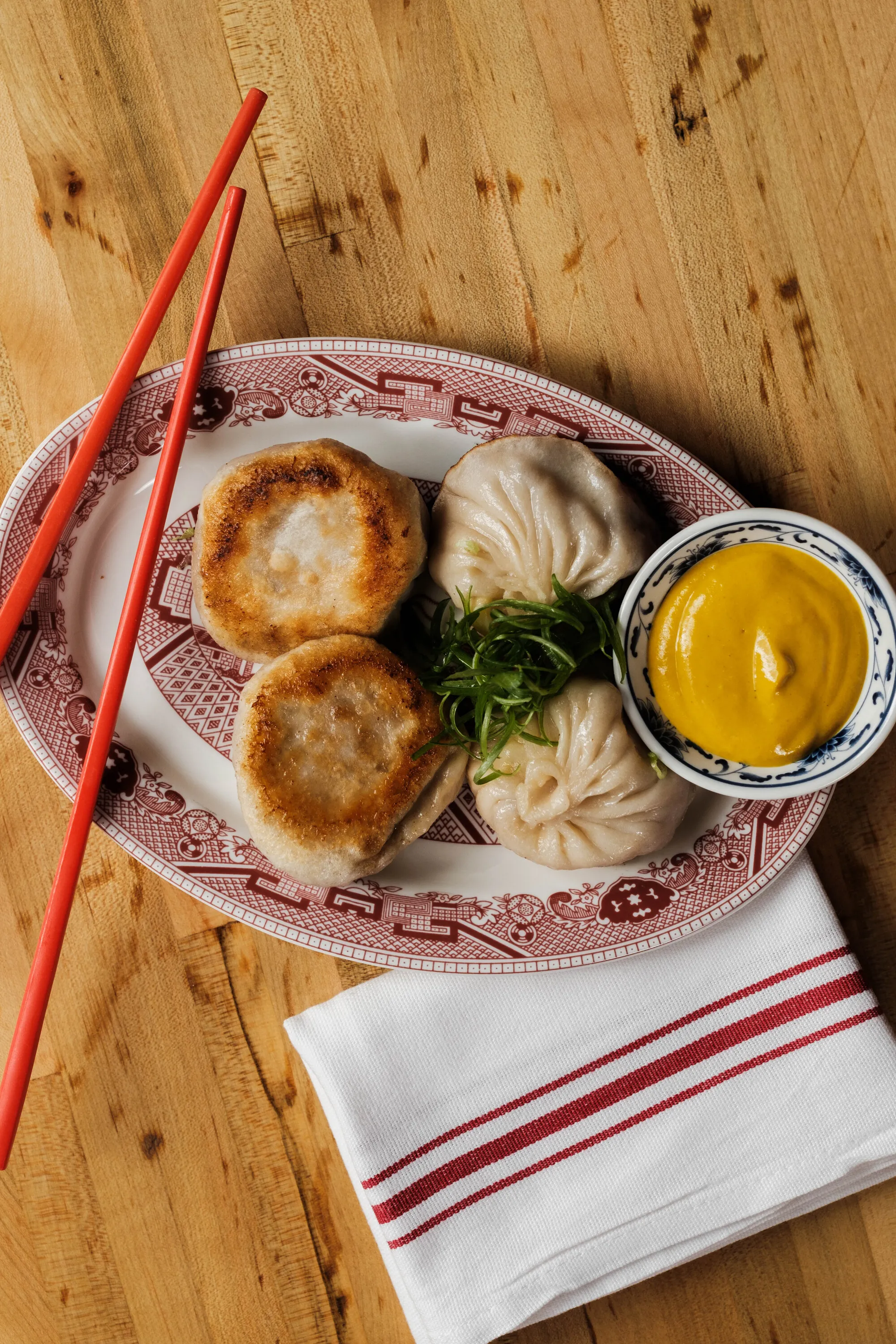 Smasburger dumplings at Kings Co Imperial
