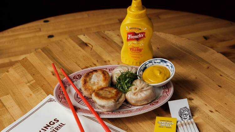 Smasburger dumplings at Kings Co Imperial