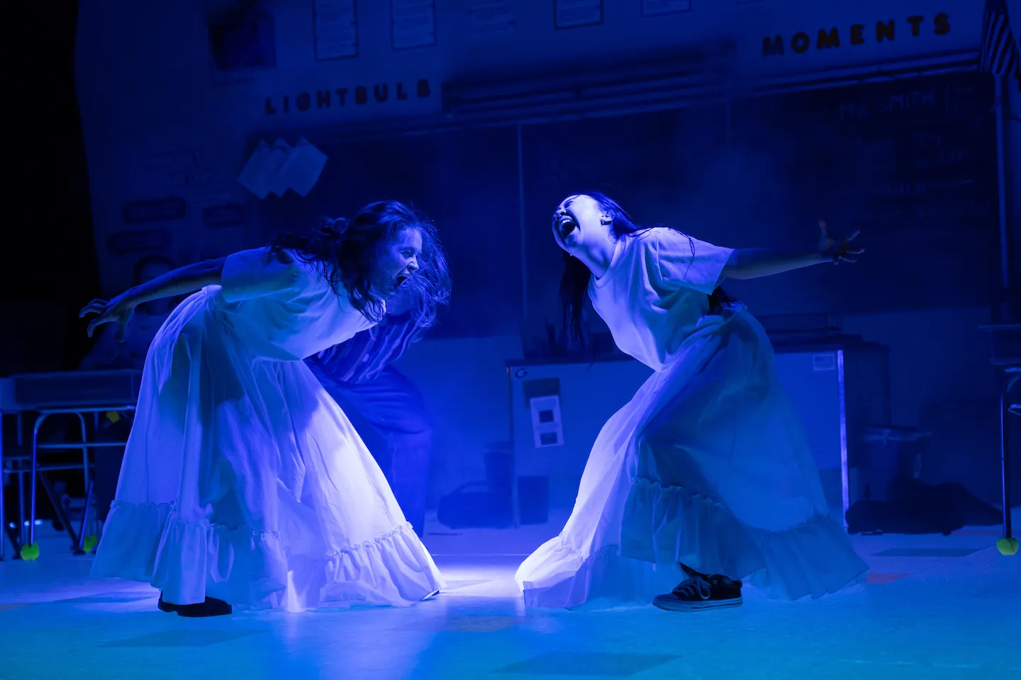 Amalia Yoo and Sadie Sink in John Proctor Is the Villain