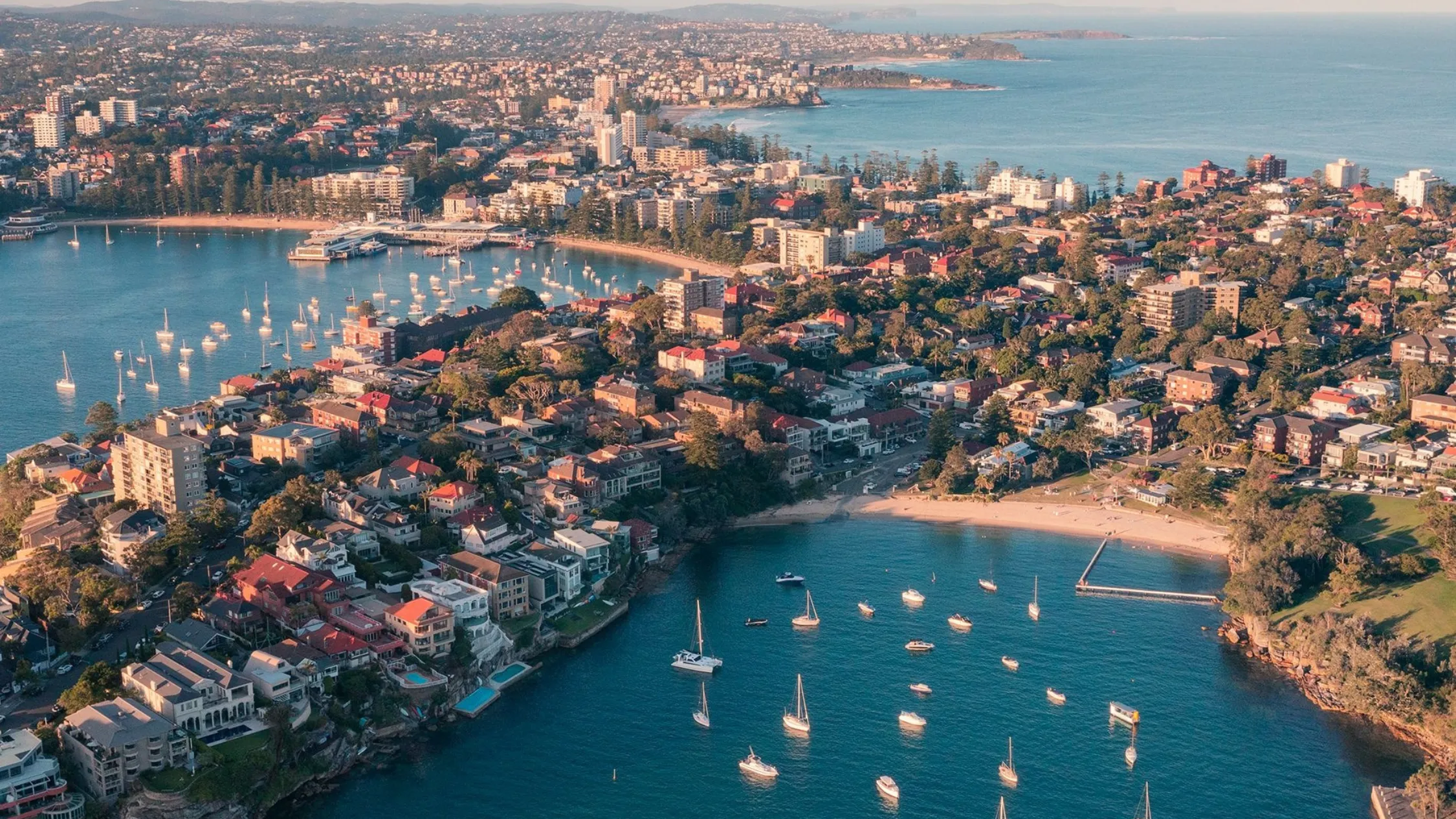Manly aerial view