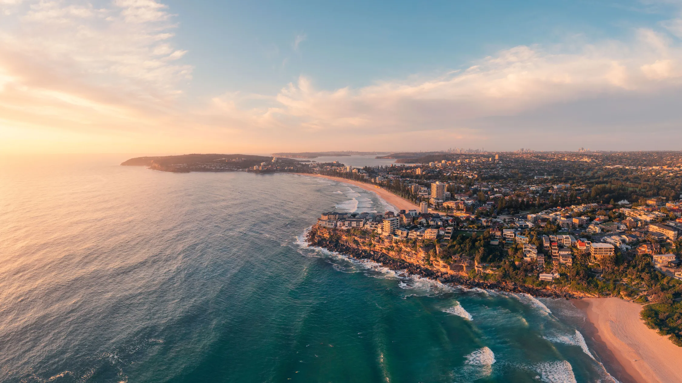 Manly aerial view