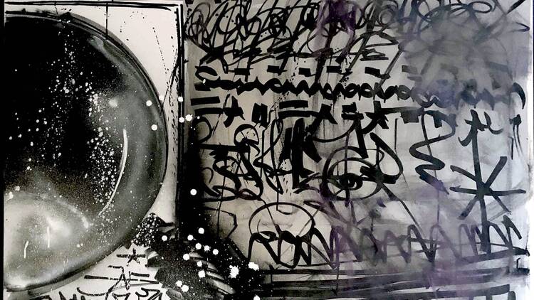 Scope out the latest street art exhibition at Museum of Graffiti