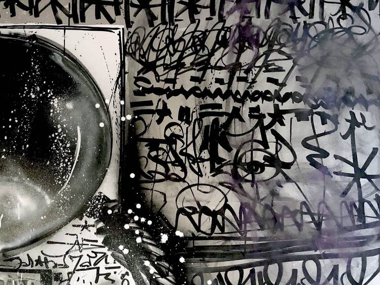 Scope out the latest street art exhibition at Museum of Graffiti