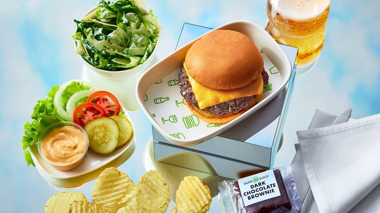 Shake Shack's Delta offerings