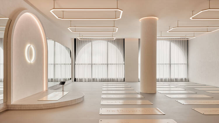 A serene-looking studio