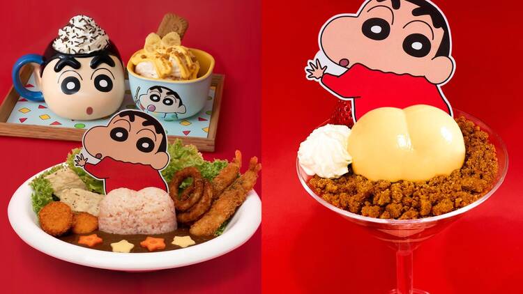 Crayon Shinchan Cafe Singapore 2025