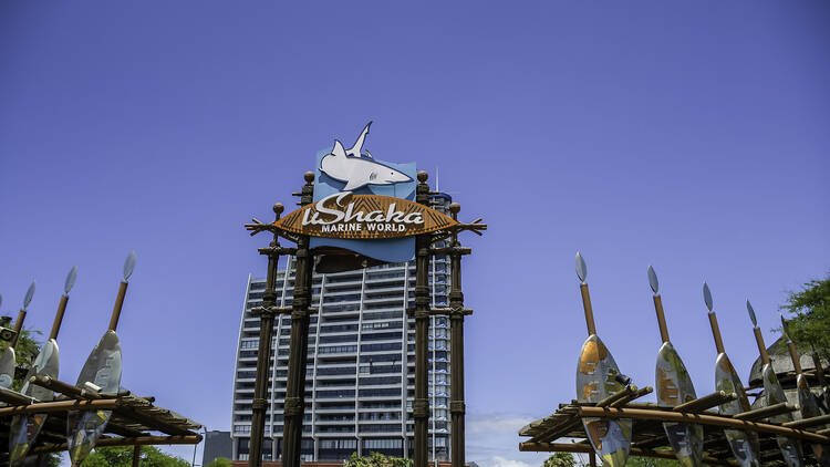 Ushaka marineworld in Durban, biggest attraction in Kwazulu natal south africa