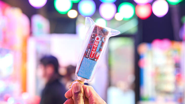 Frozen kuzumochi bar