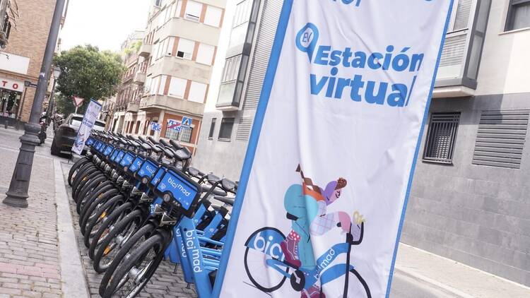 Estación virtual bicimad. Ayuntamiento de Madrid