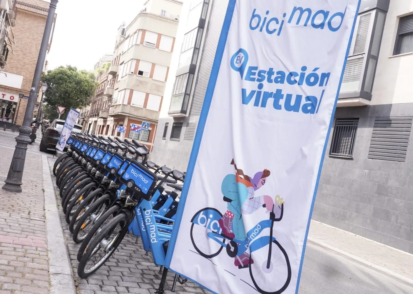 Estación virtual bicimad. Ayuntamiento de Madrid