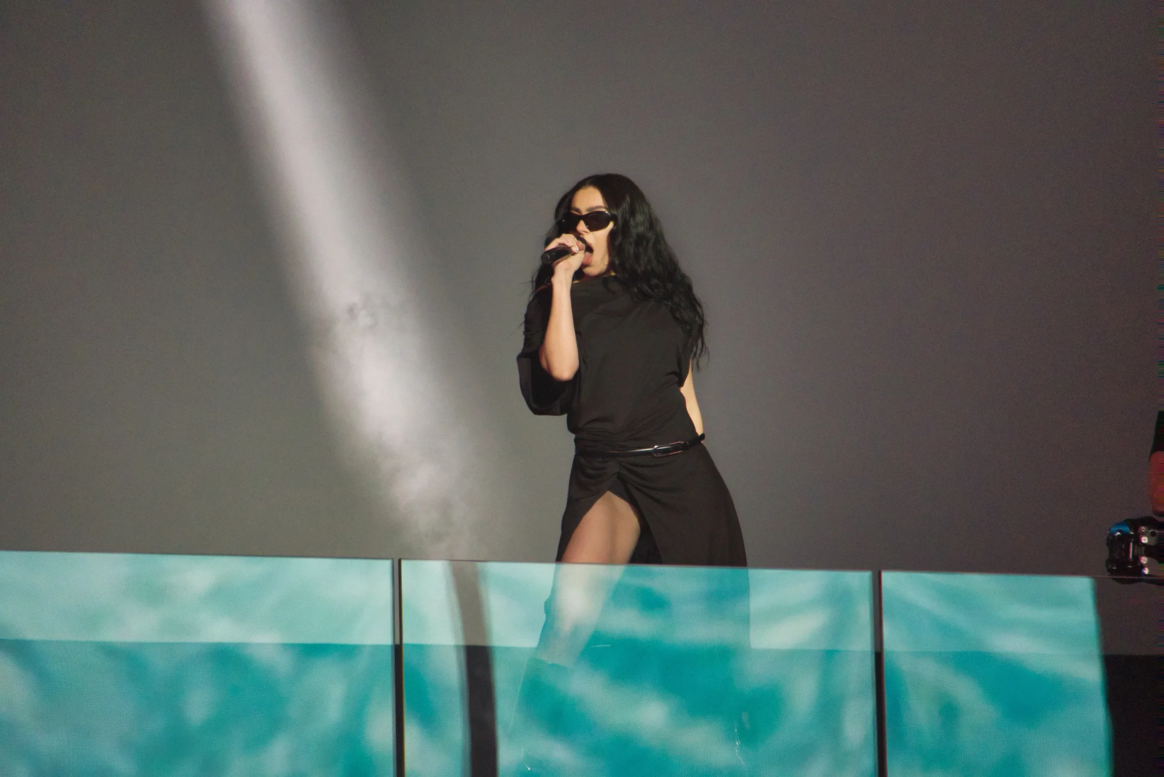 Charlie XCX performing in New York
