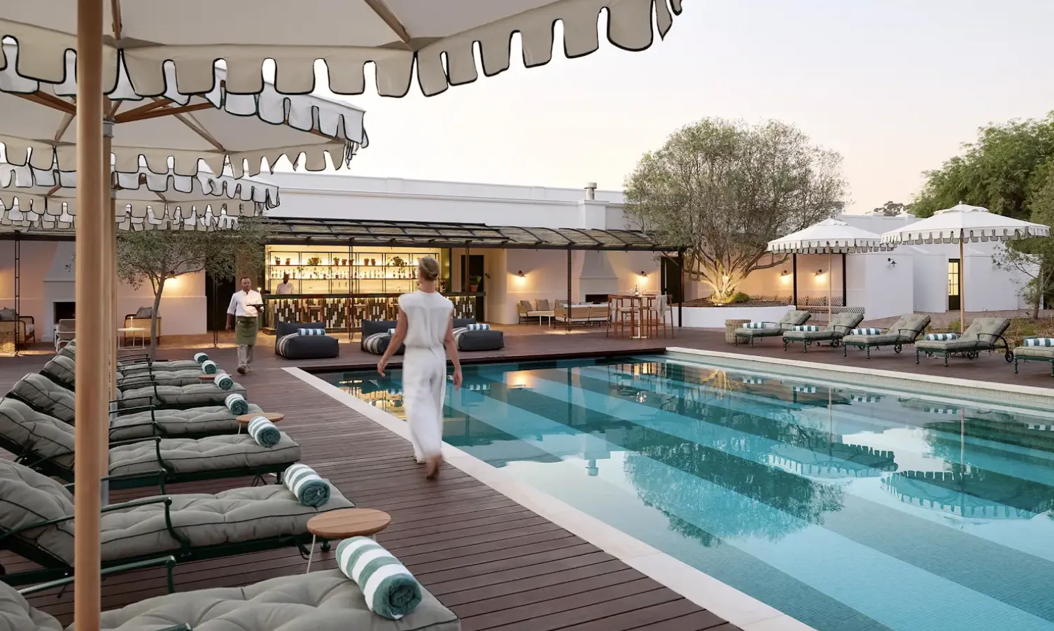 Spier swimming pool