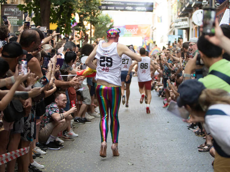 Carrera de Tacones