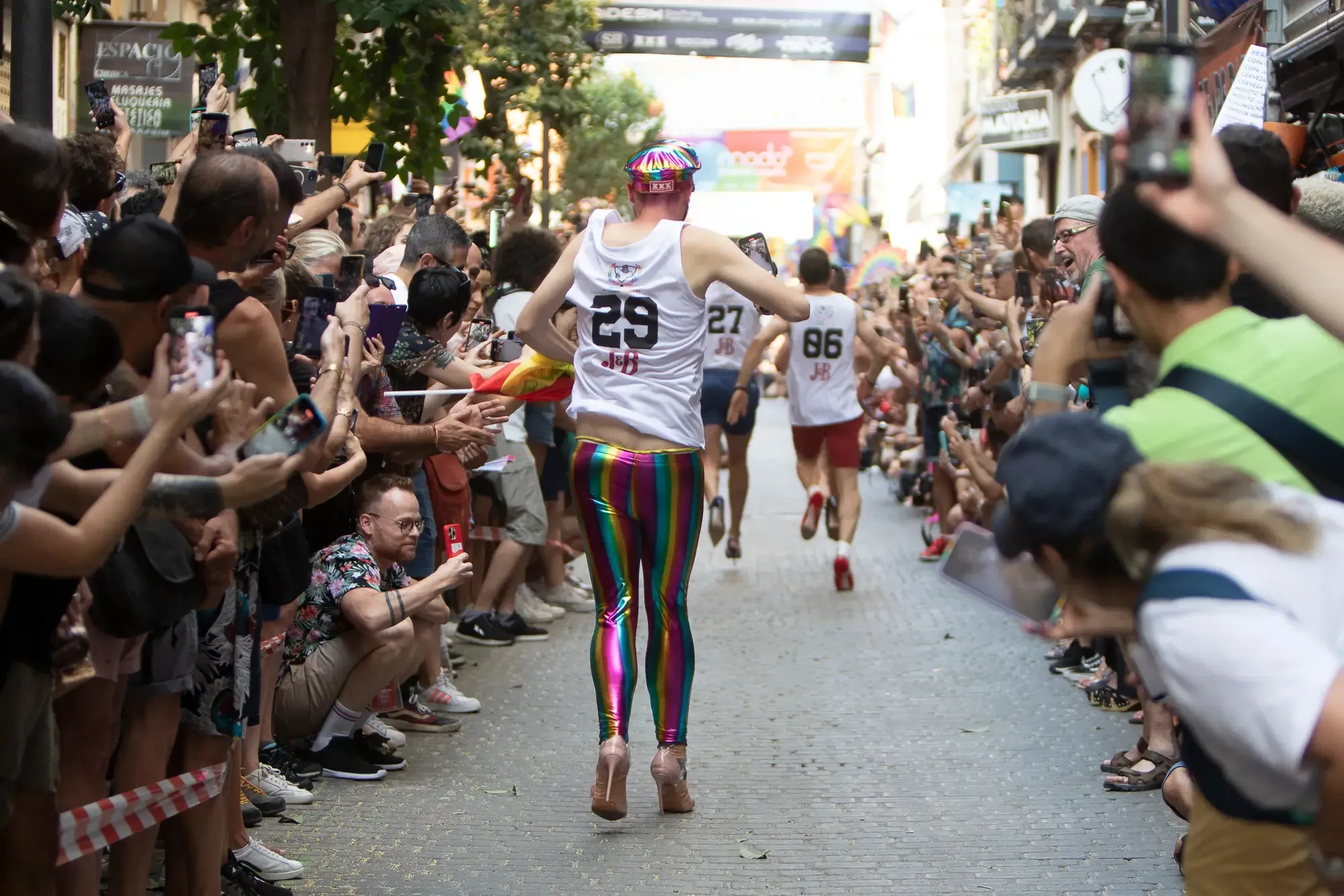 carrera de tacones, orgullo madrid