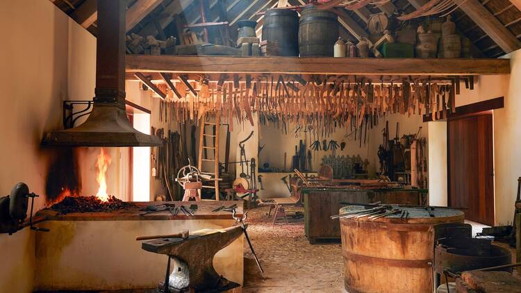 Woodworking at Babylonstoren 