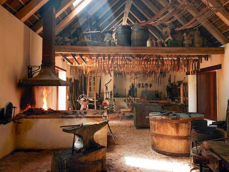 Woodworking at Babylonstoren 