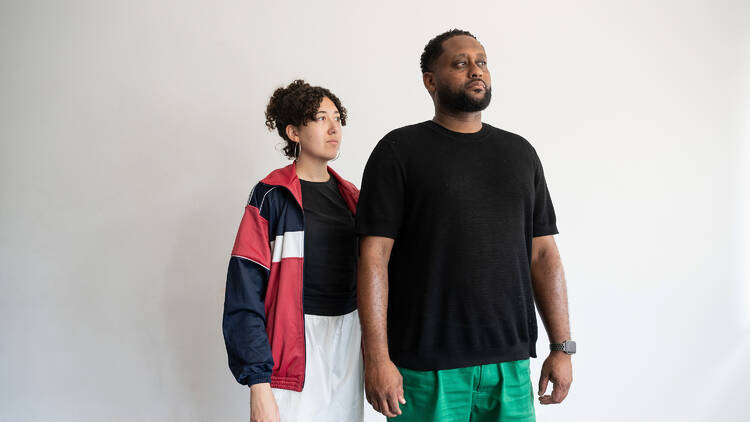 Carlota Matos e MoYah, fundadores da Refugee Week em Portugal