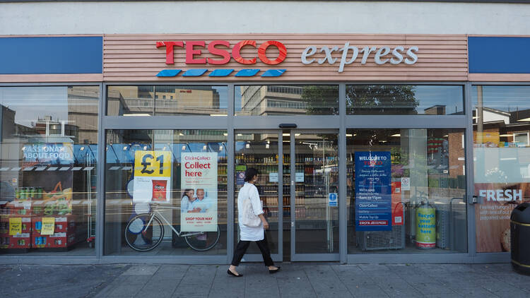 A Tesco Express in London
