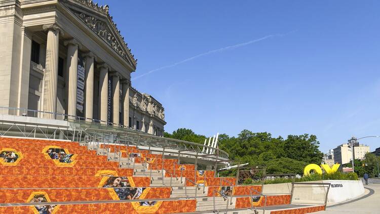 Melissa Joseph installation at the Brooklyn Museum