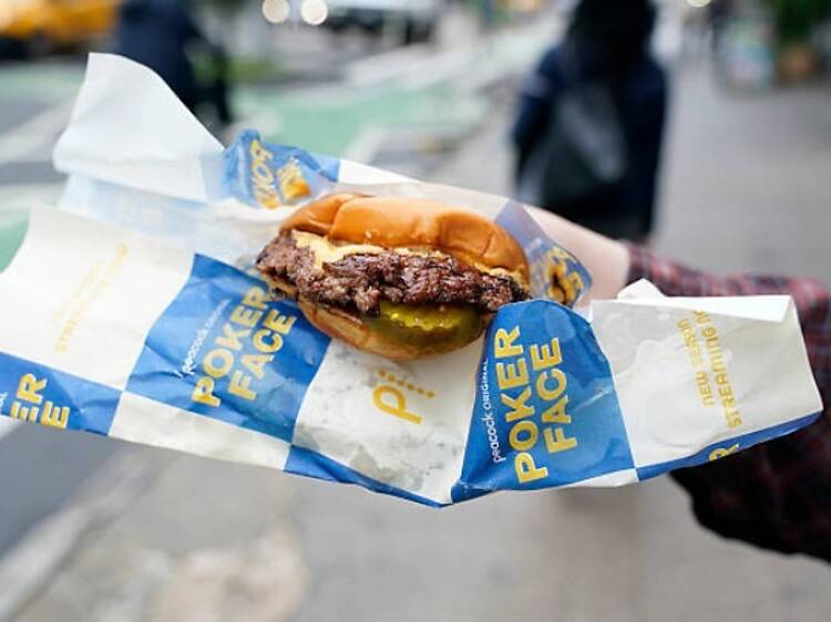 'Poker Face' is giving out free burgers and fries at these 13 L.A. restaurants this Saturday 'Poker Face' is giving out free burgers and fries at these 13 L.A. restaurants this Saturday