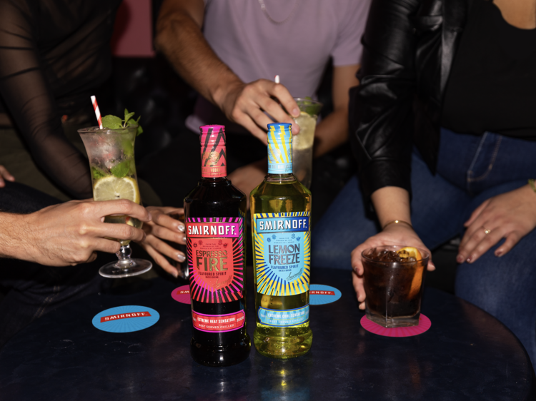 Smirnoff Freeze and Fire Igloos