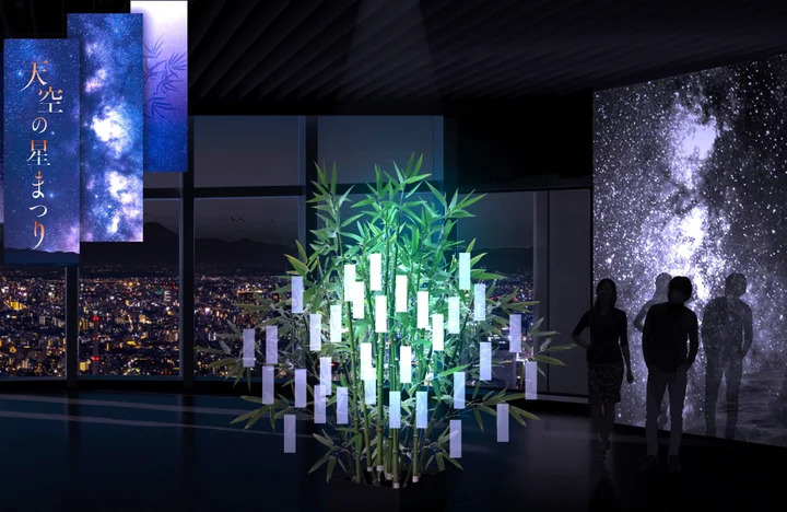 天空の星まつり