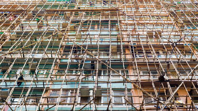 Bamboo in Hong Kong