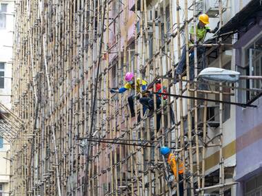 The history of Hong Kong’s bamboo scaffolding The history of Hong Kong’s bamboo scaffolding