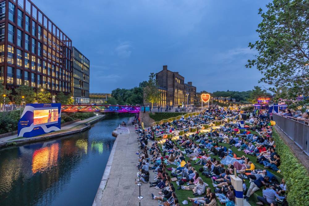 Canal-side cinema is coming back to London this summer - and it's totally free
