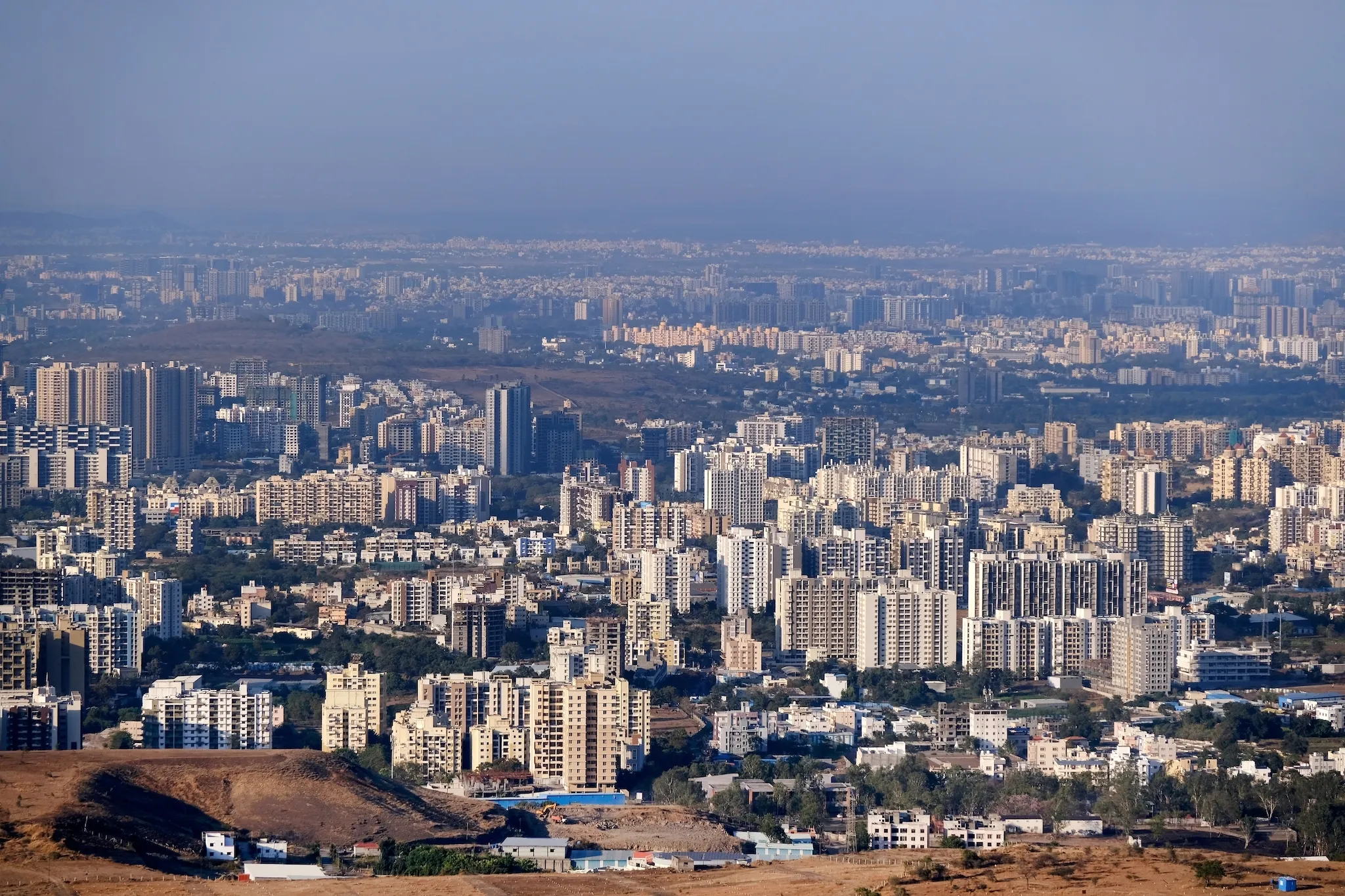 Pune, India cityscape