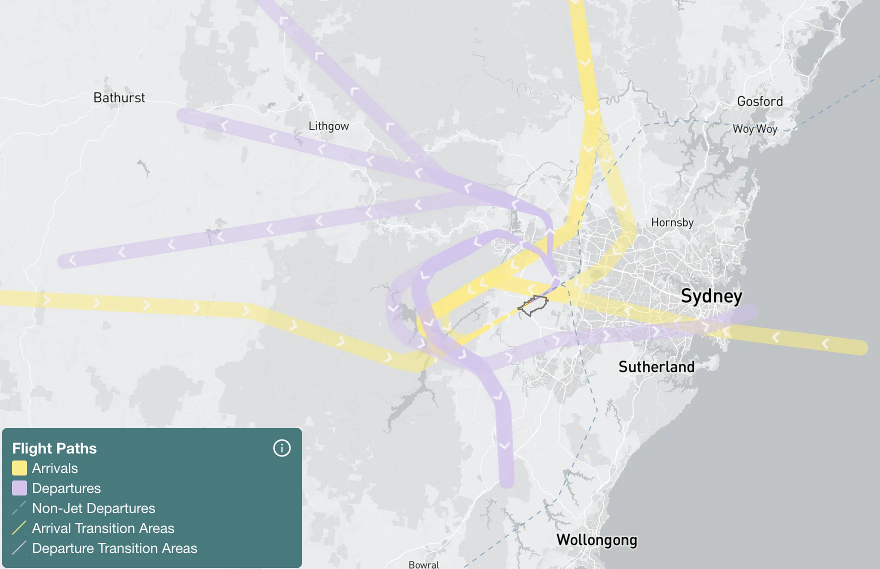 WSI Aerlabs flight paths