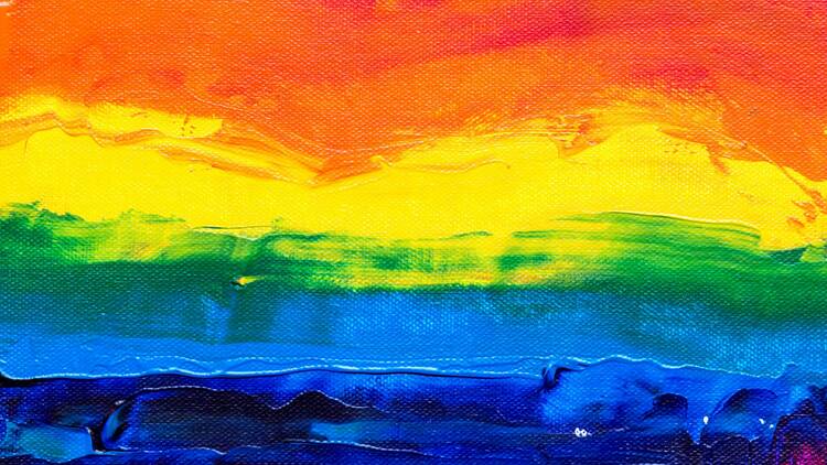 Painted rainbow Painted rainbow