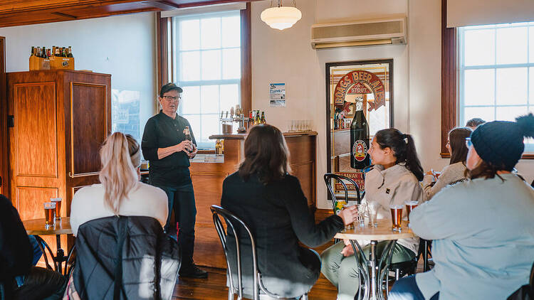 Go behind the scenes on a James Boag Brewery Tour
