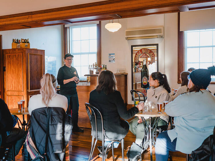 Go behind the scenes on a James Boag Brewery Tour