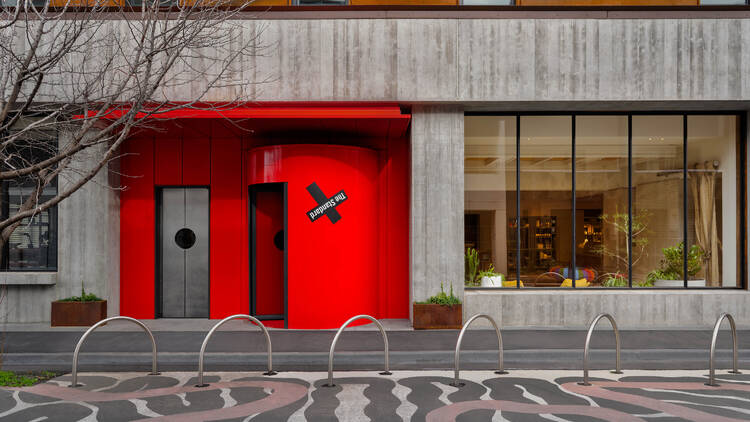 The exterior of the StandardX Hotel in Fitzroy.