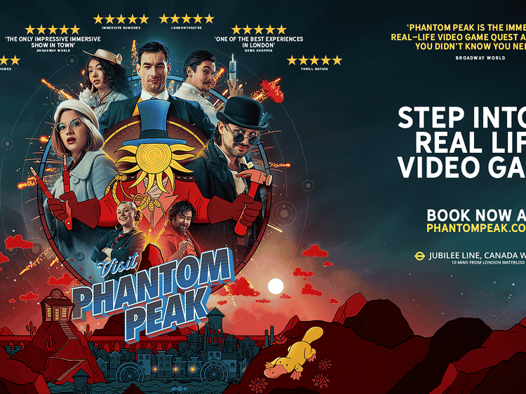 Step into a real-life video game at Phantom Peak