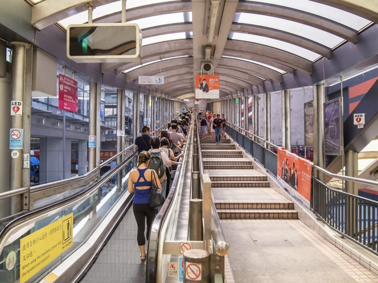 Central to Mid-Levels Escalator