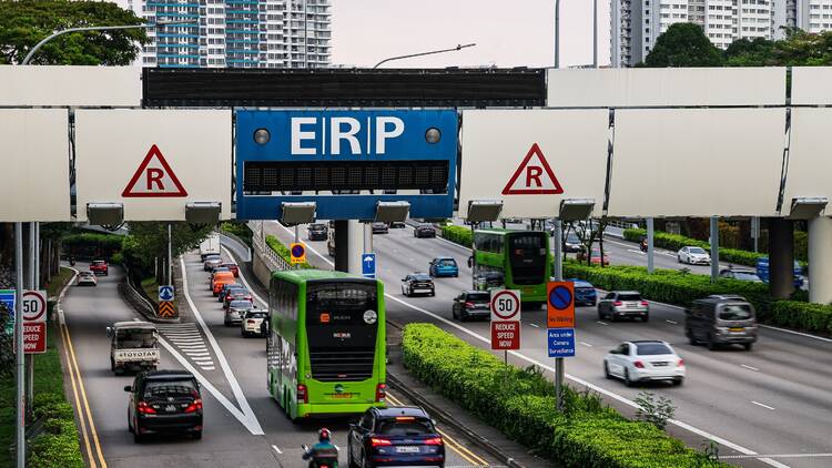 Singapore ERP rates lowered June 2025