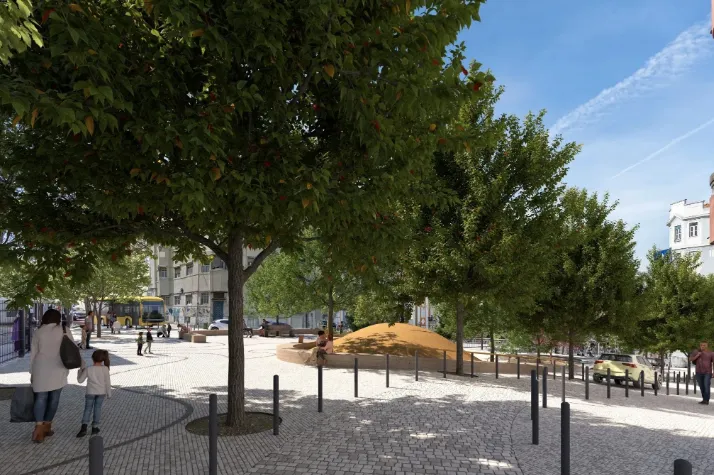 Projecto para a Praça das Novas Nações