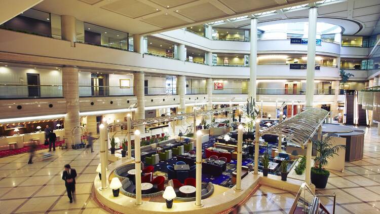 The lobby at Hotel New Otani Osaka