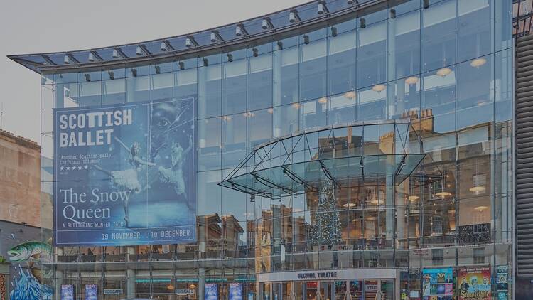 The Festival Theater Building in Edinburgh, Scotland
