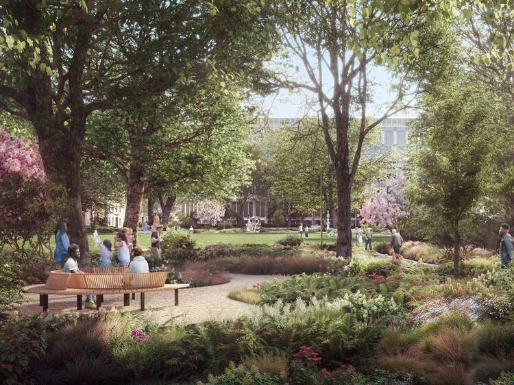 One of the West End’s biggest green spaces will be closed for more than a year