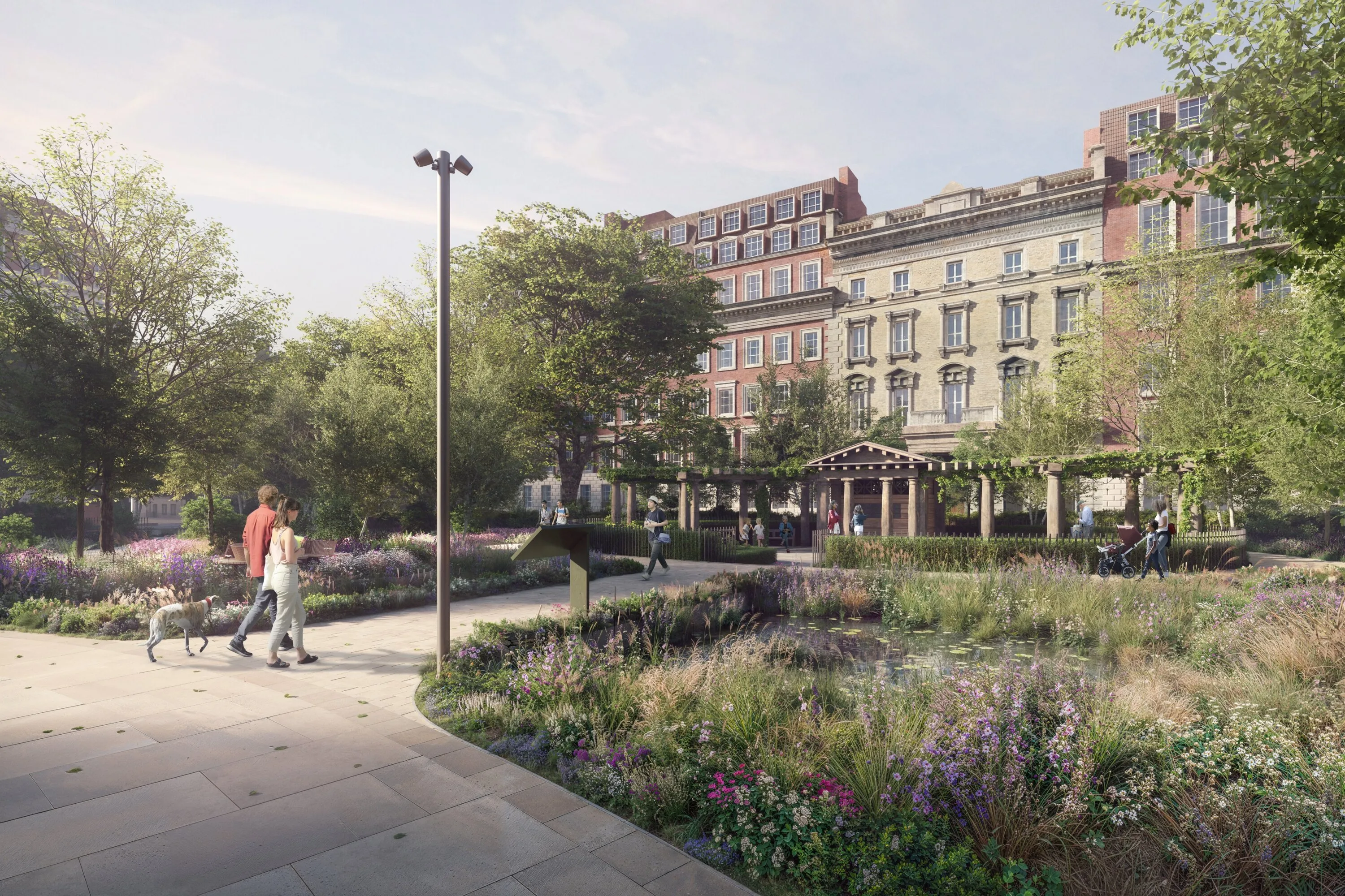 CGI of Grosvenor Square