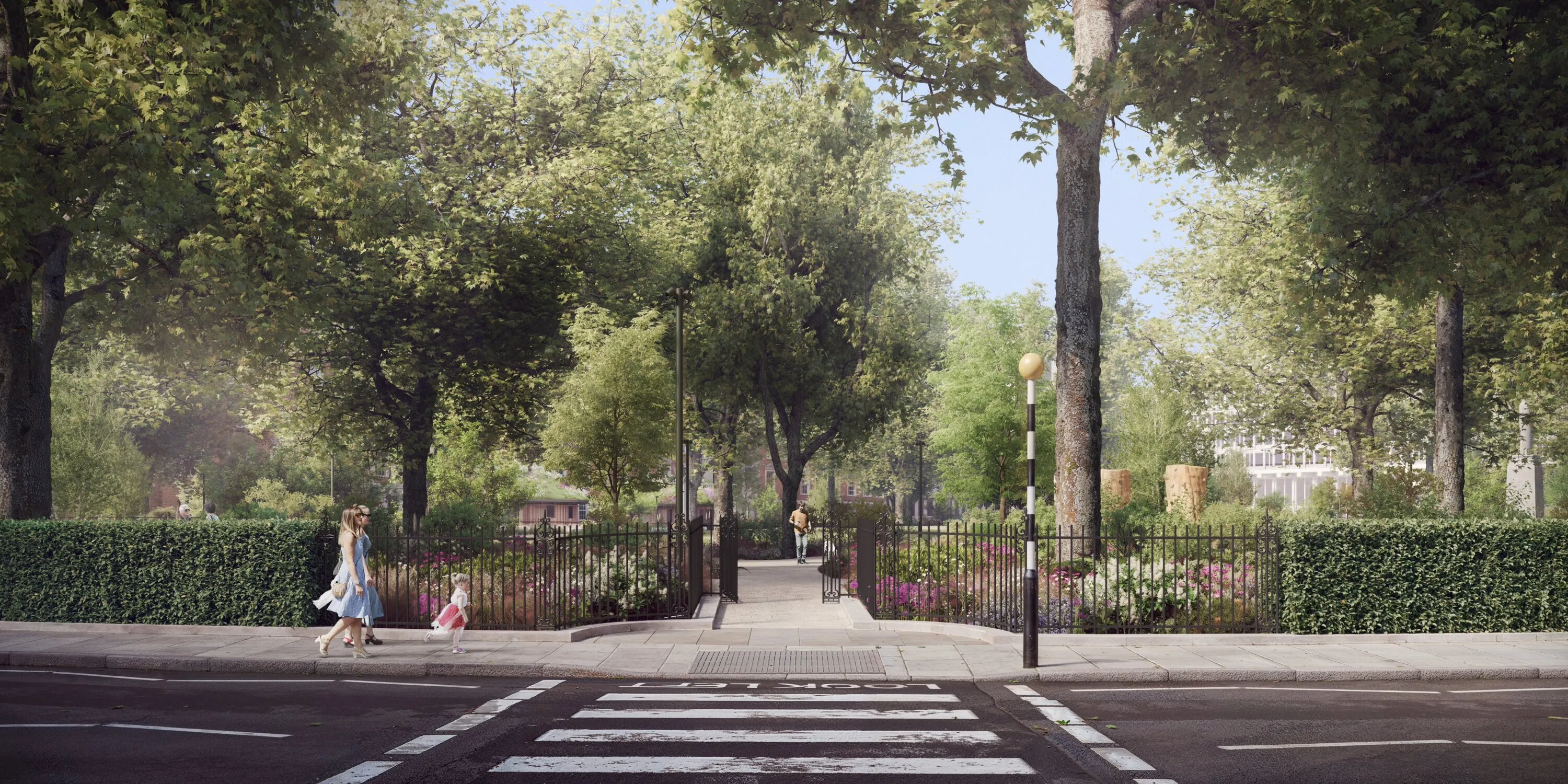 CGI of Grosvenor Square