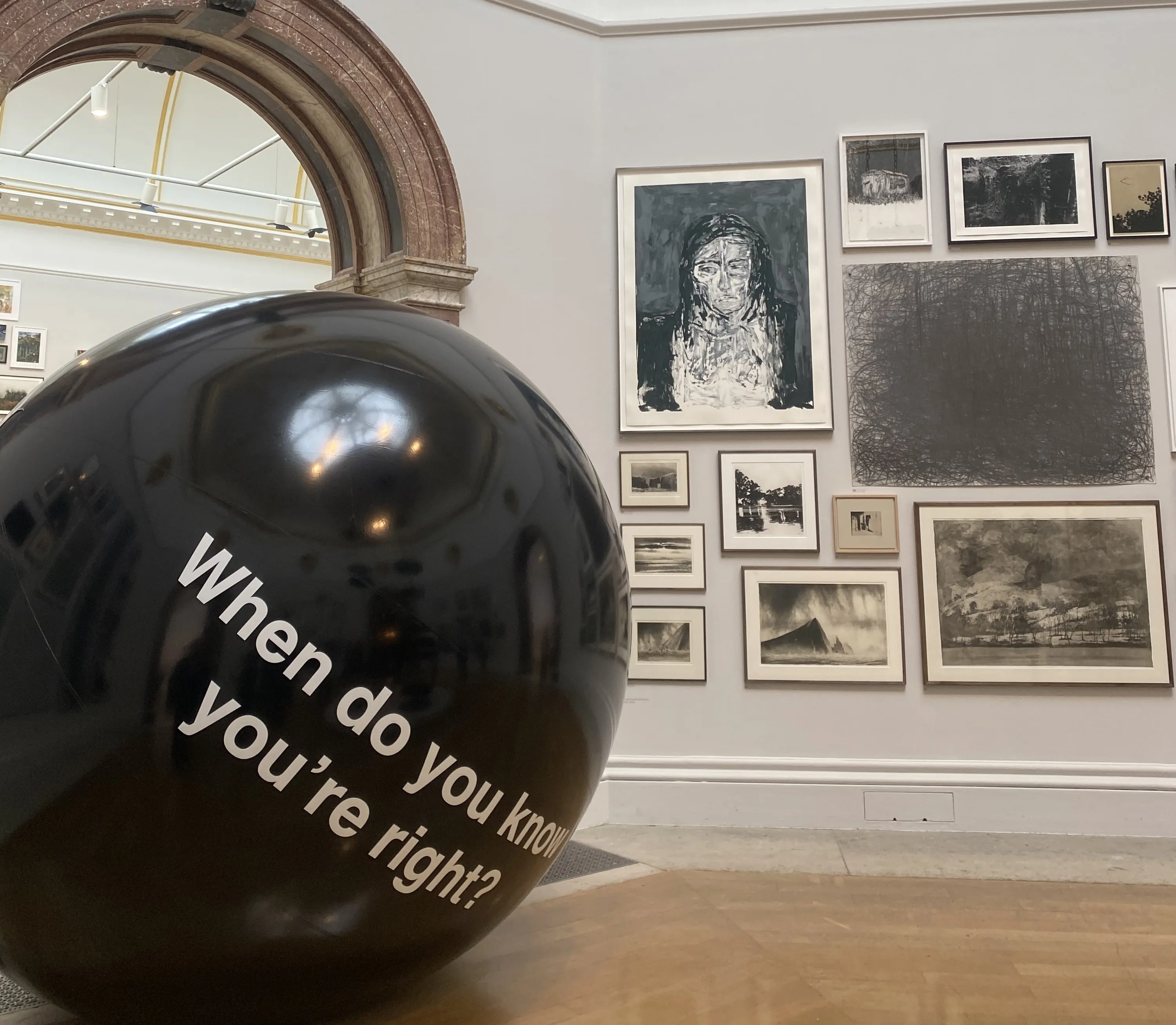 Ryan Gander at the RA Summer Exhibition, 2025