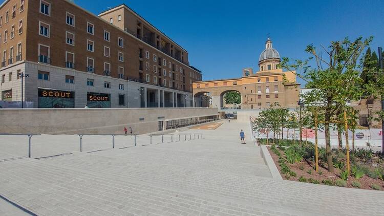 The new Piazza Augusto Imperatore, Rome, 2025
