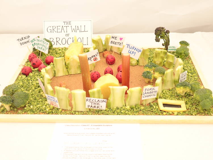 All of the best vegetable sculptures from the Lambeth Country Show 2025
