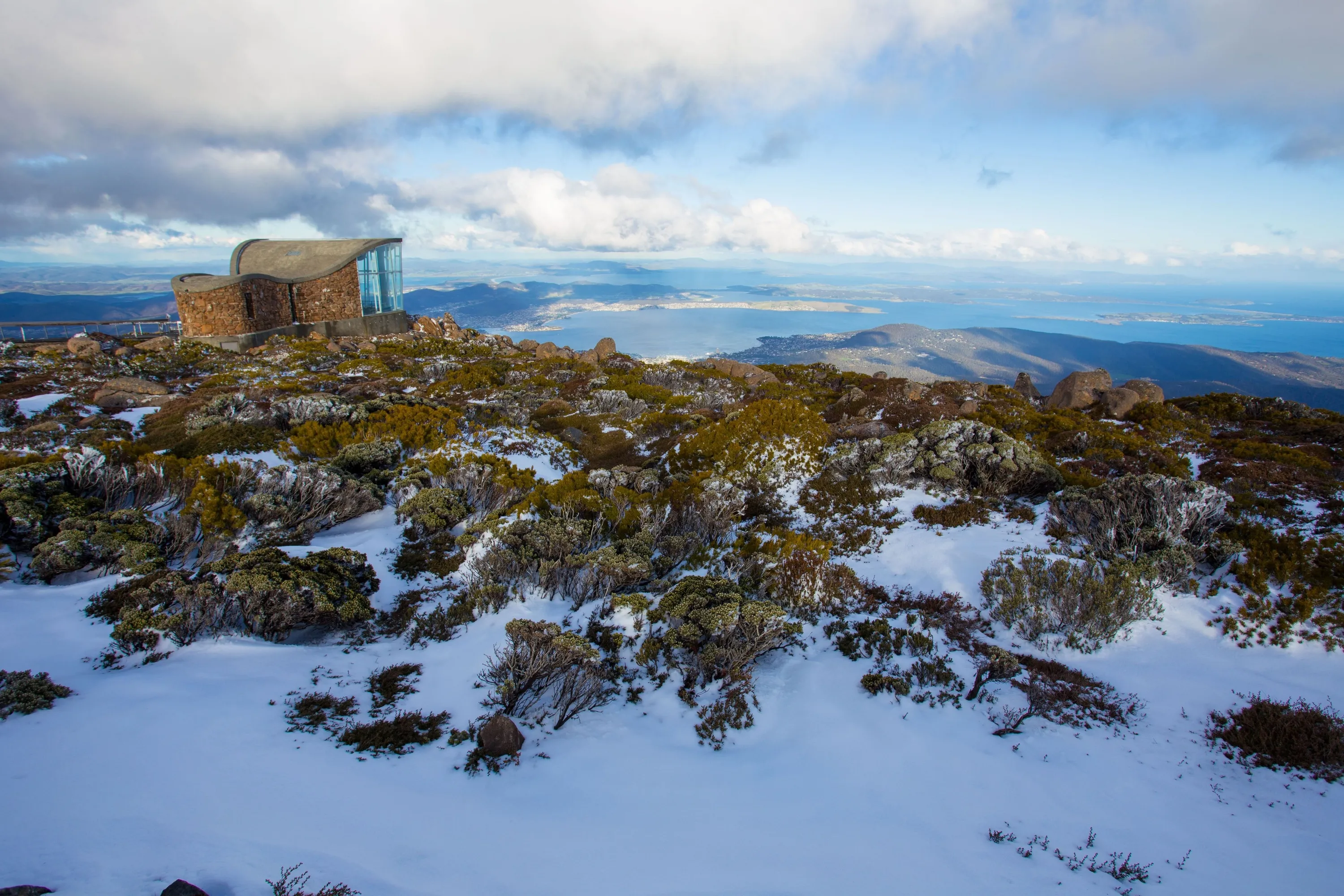 View from kunanyi / Mt Wellington