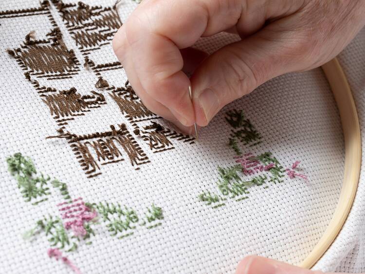 Beginner embroidery workshop